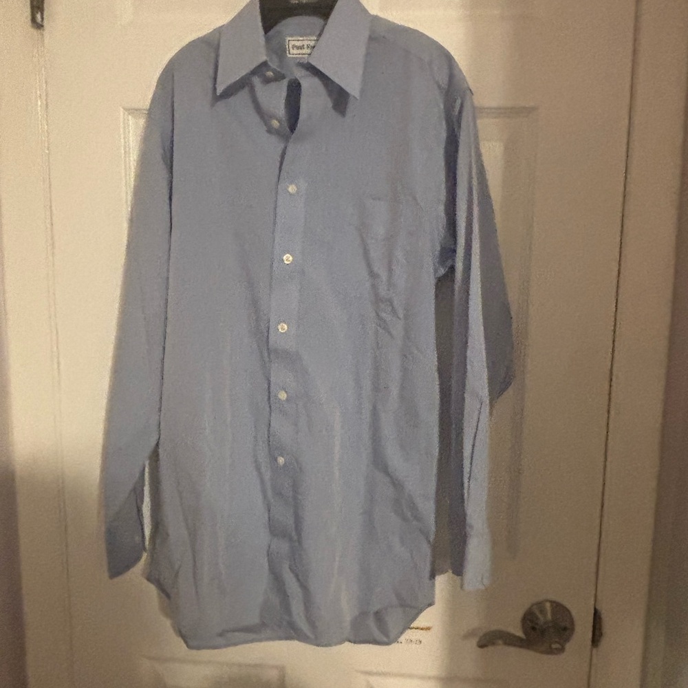 Paul Fredrick Light Blue Dress Shirt